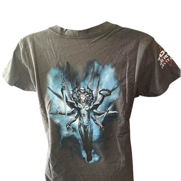 TOOL 7empest Fear Inoculum V-neck Tee, Size Small - Picture 2 of 4